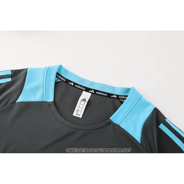 Chandal del Argentina 24-25 Manga Corta Gris - Pantalon Corto